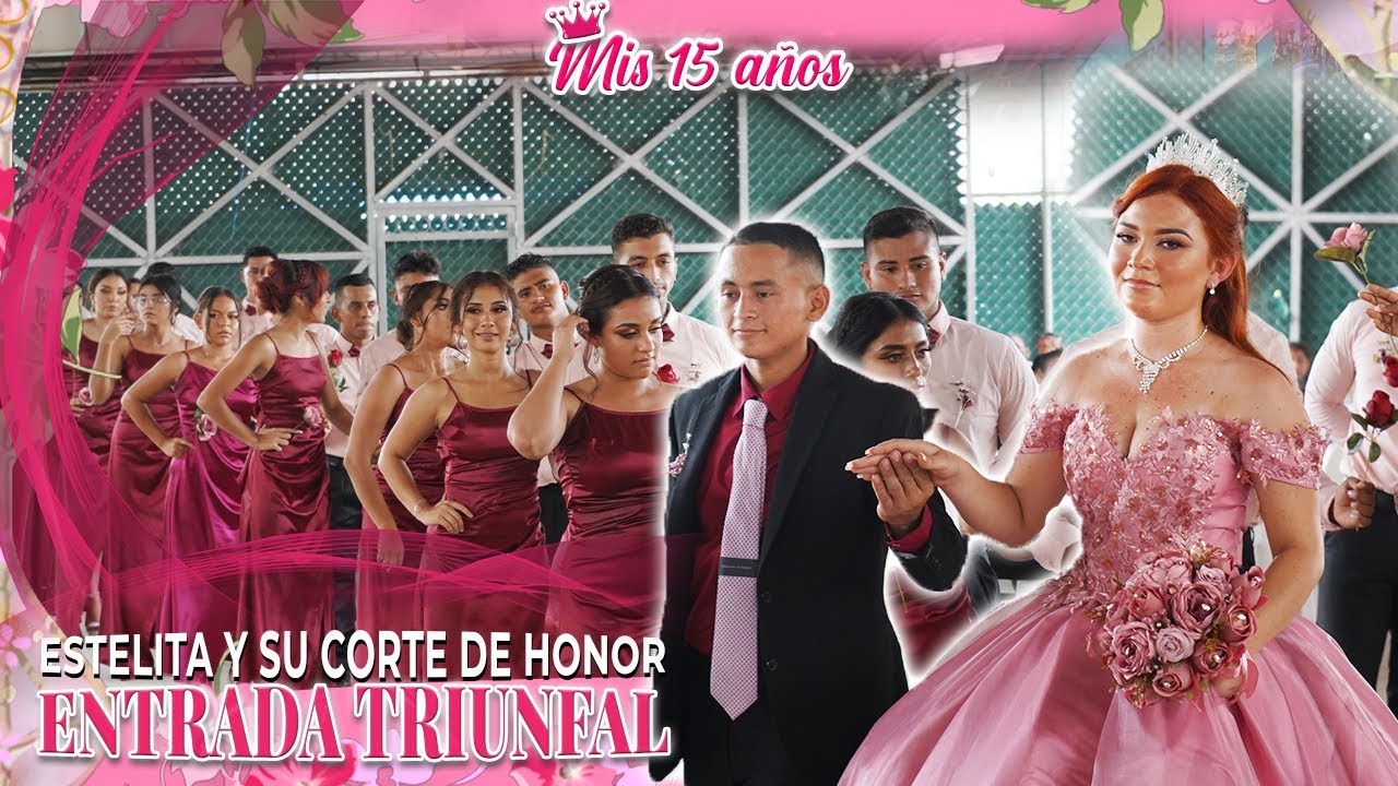 LO QUE EL PÚBLICO ESPERABA! entrada triunfal de Estelita con su corte de honor. NO TE LO PIERDAS!