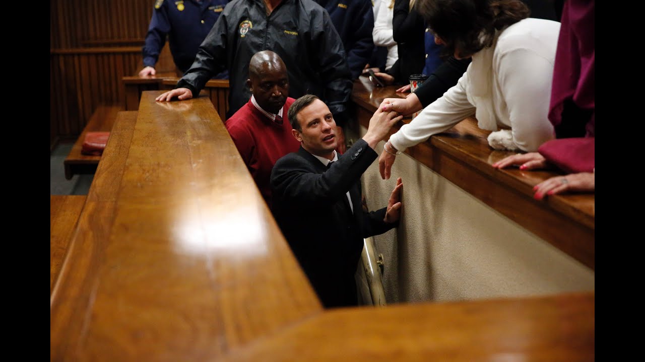 Oscar Pistorius sentenced to six years