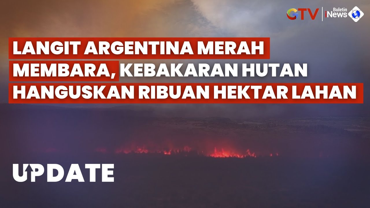 Kebakaran di Argentina Mengganas! Hanguskan Ribuan Hektar Hutan di Chubut, Jalur Utama Ditutup