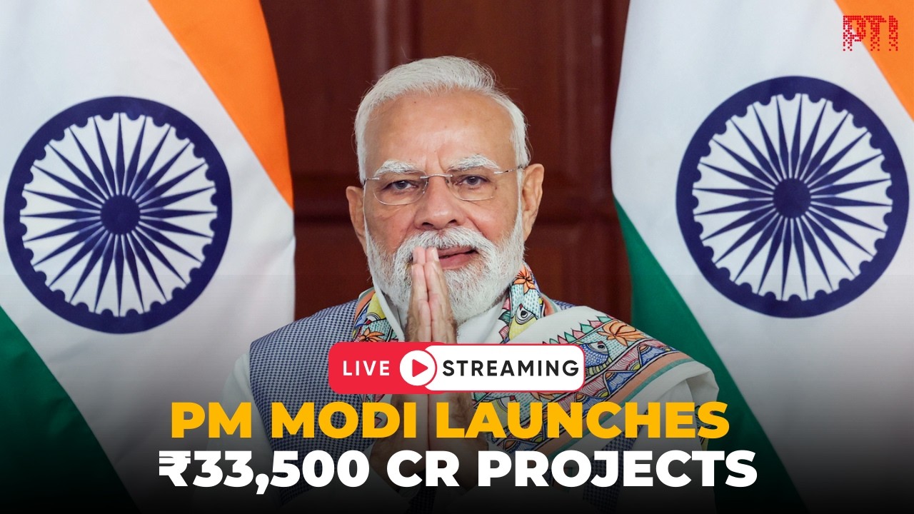 LIVE: PM Modi lays foundation stone, inaugurates development projects worth ₹33,500 crore in Delhi