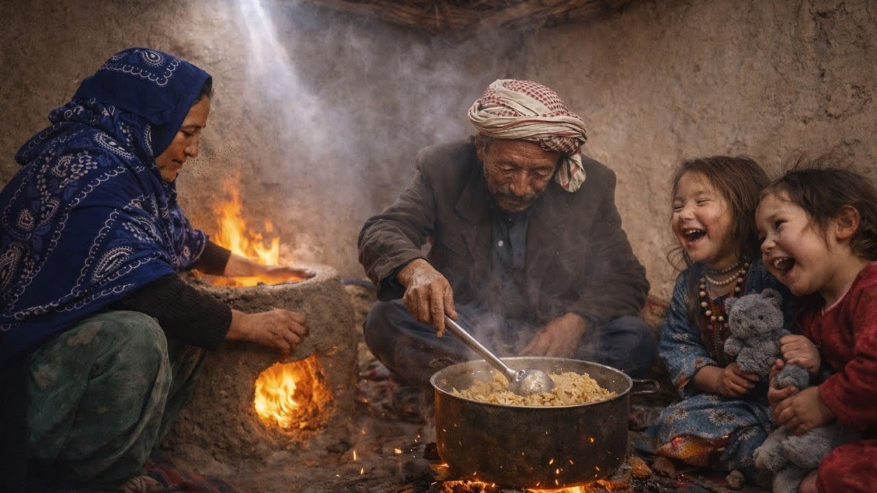 A family of twelve lives a modest and beautiful life in a stone home.