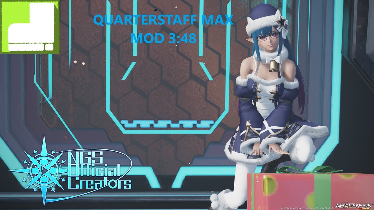 [PSO2:NGS] Quarterstaff 1193.0% - Bouncer Rework - Bo/Sl 3:48