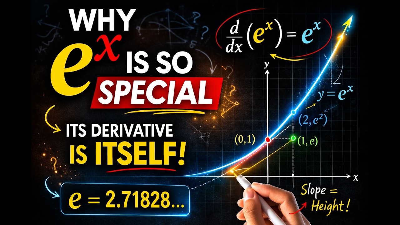 Знаете ли вы функцию, скорость изменения которой равна в точности её собственной функции? Вот док...
