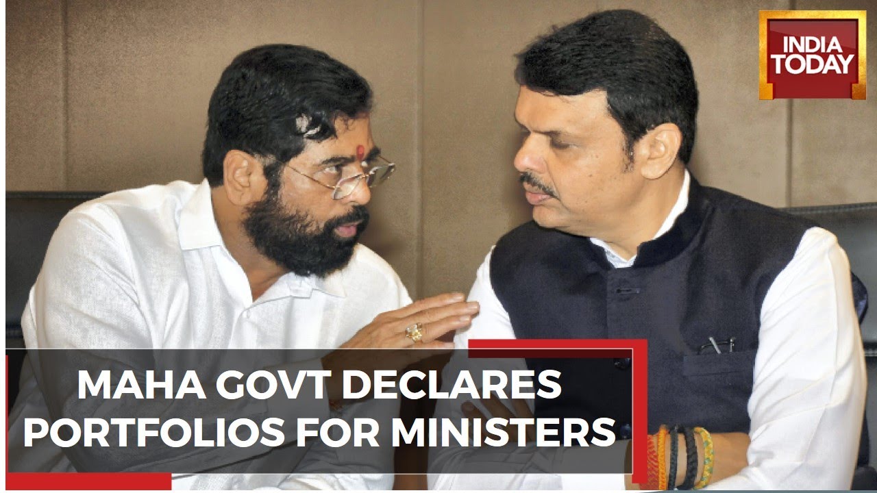 Maharashtra Cabinet : CM Shinde Retains Urban Development, Fadnavis Gets Home & Finance Ministry