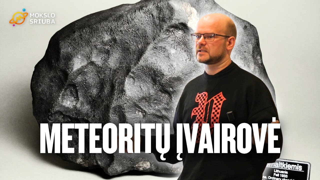 Akmenys iš kosmoso: kokie meteoritai randami mūsų Žemėje? | Eugenijus Žukauskas