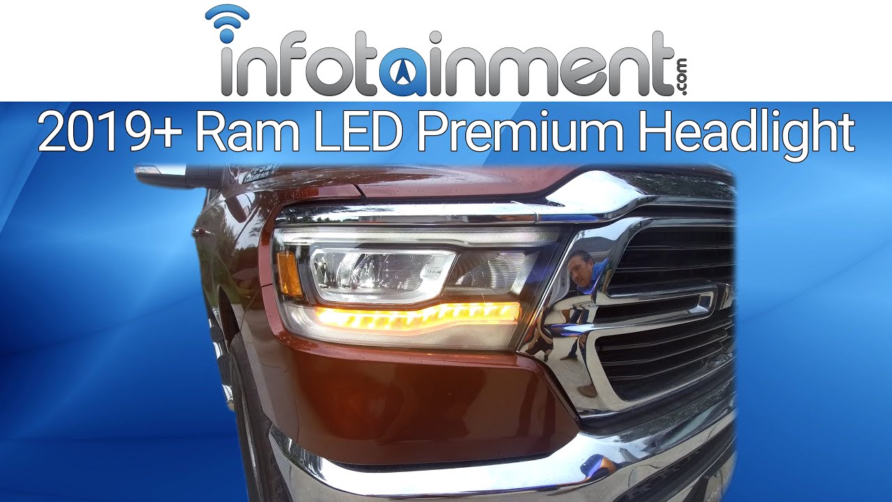 2019-2024 Ram 1500 - Factory OEM LED Premium Headlight Upgrade - Easy DIY Plug & Play Installation