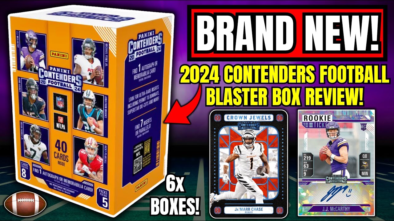 *BRAND NEW!🚨 2024 CONTENDERS FOOTBALL BLASTER BOX REVIEW!🏈