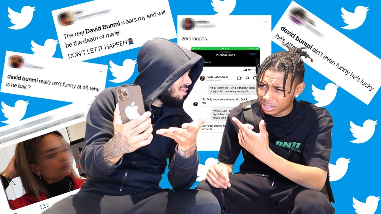 DAVID BUNMI & ASMXLLS RESPOND TO HATE COMMENTS