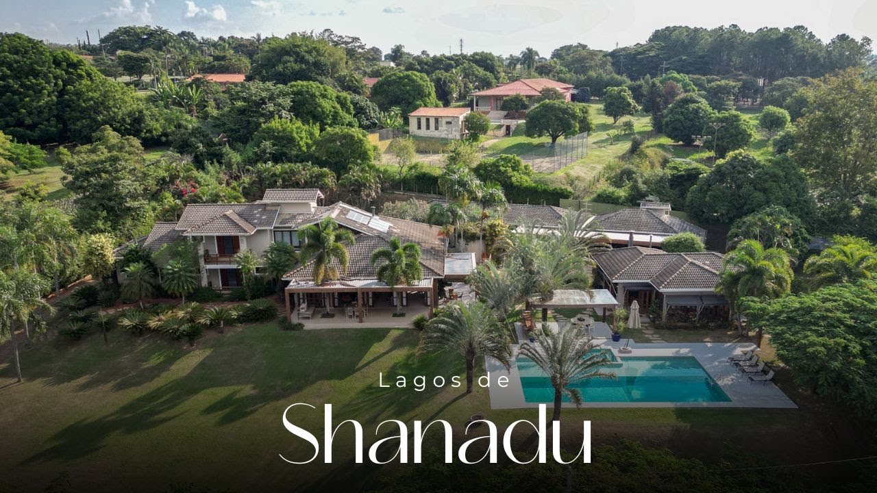 Chácara à venda com 5 dormitórios, 5400 m² - Lagos de Shanadu - Indaiatuba/SP