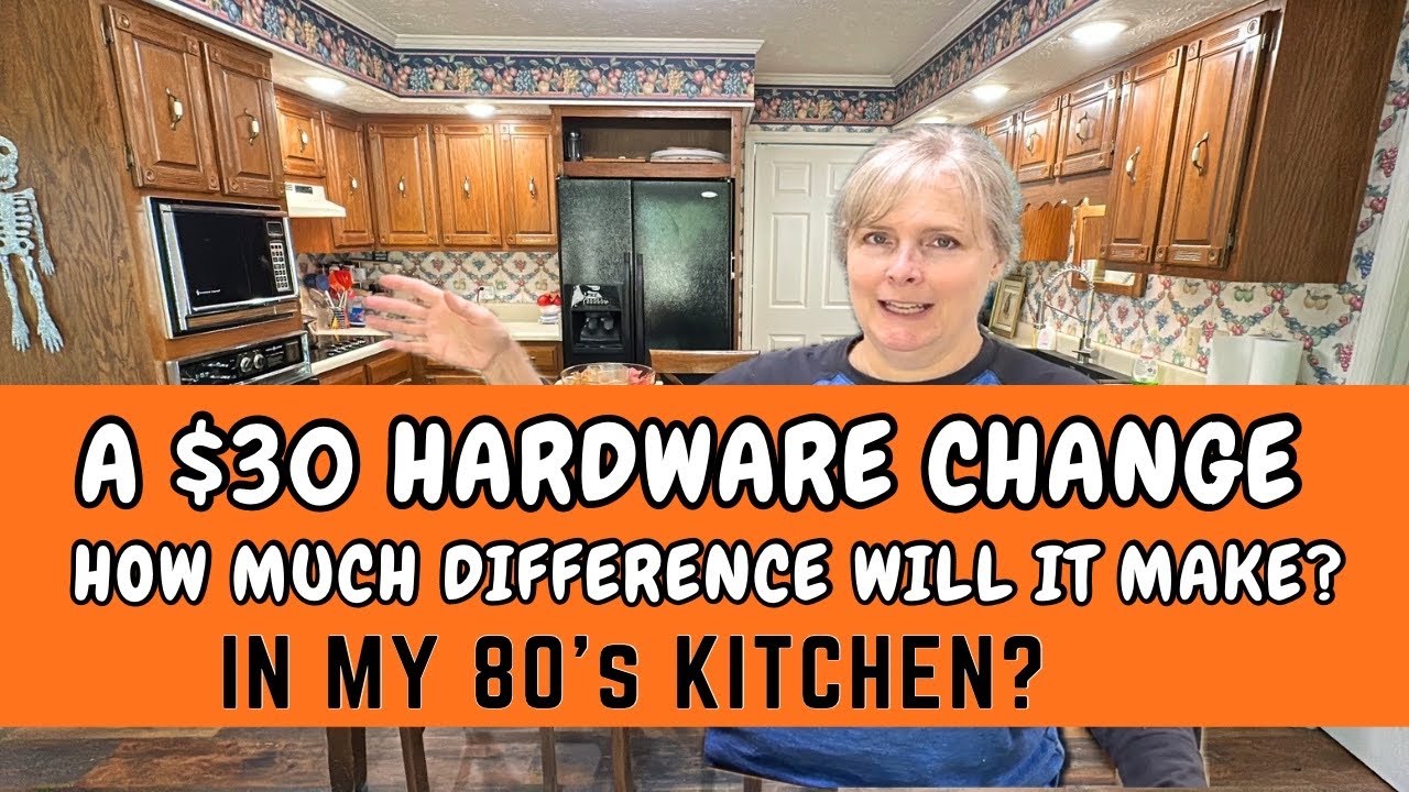 HOW MUCH DIFFERENCE WILL A HARDWARE CHANGE MAKE IN MY KITCHEN?