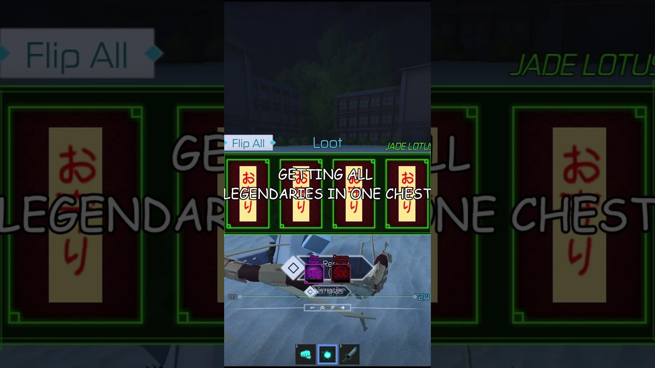The LUCKIEST Chest In Jujutsu Infinite (All LEGENDARY'S+) | Roblox #jujutsukaisen