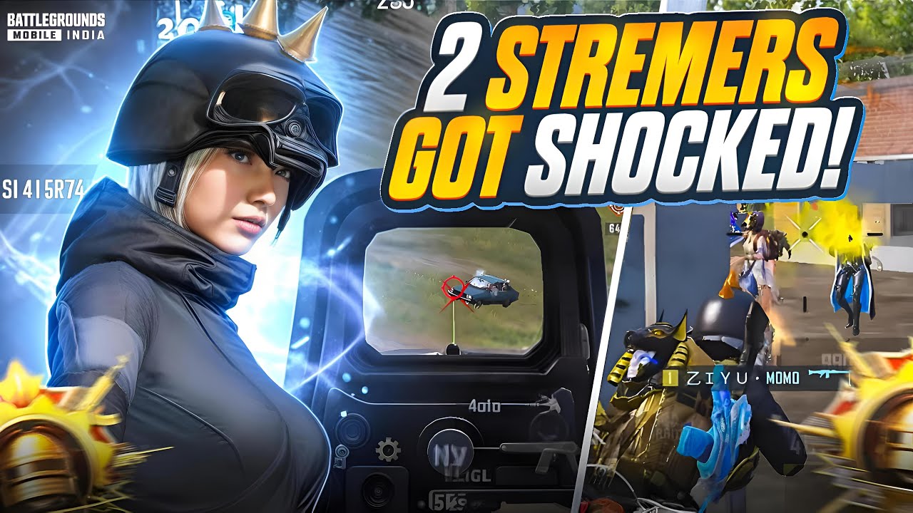2 STREAMERS GOT SHOCKED BY EDGE💀 | BEST 1v4 CLUTCHES!!