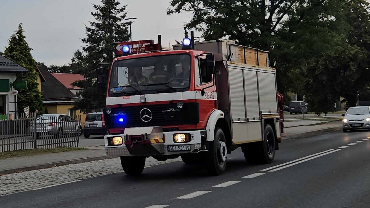 Wyjazd alarmowy 339[S]54,52 z OSP Jasienica do wypadku.