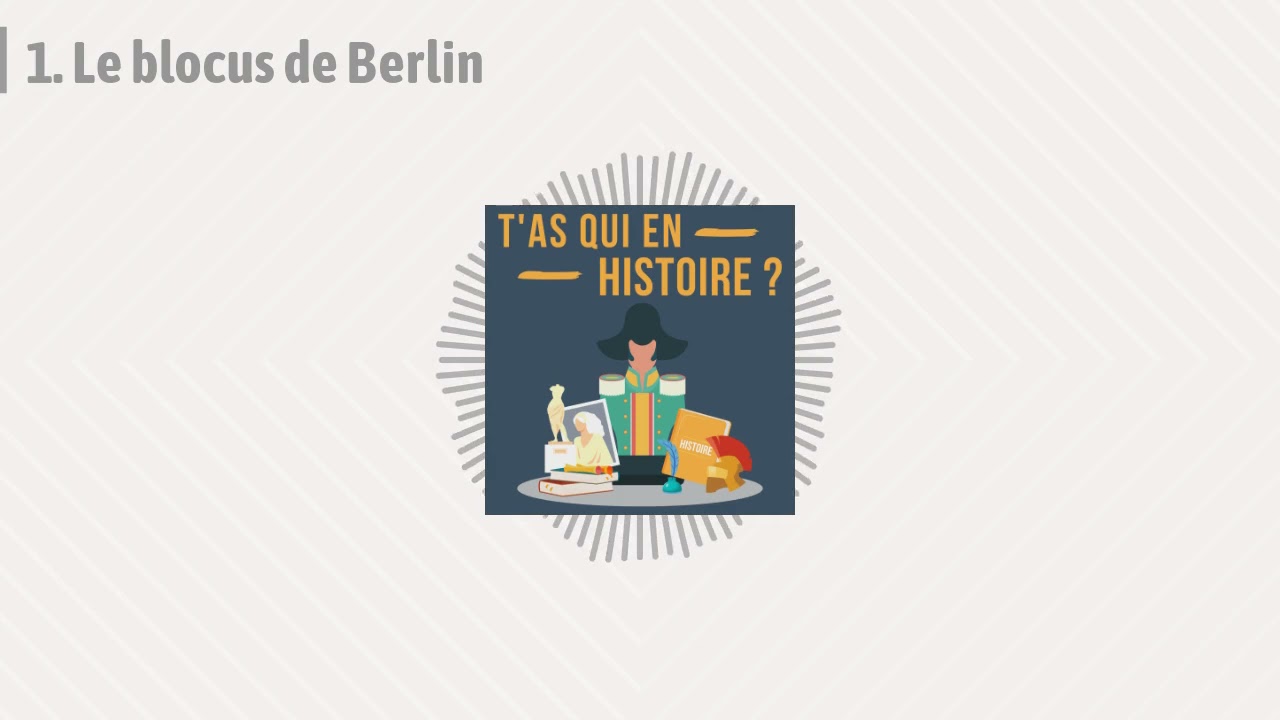 1  Le blocus de Berlin | #3ème #Terminale