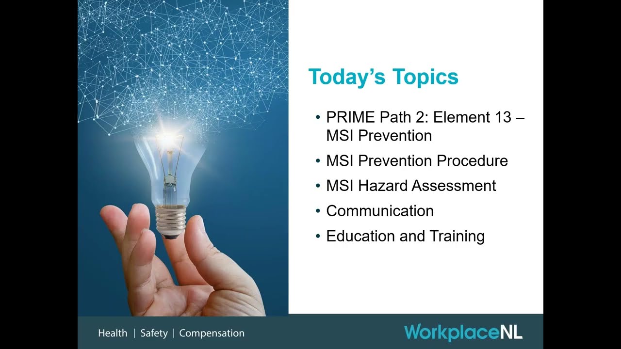 Getting Ready for PRIME Path 2:  Preventing MSIs