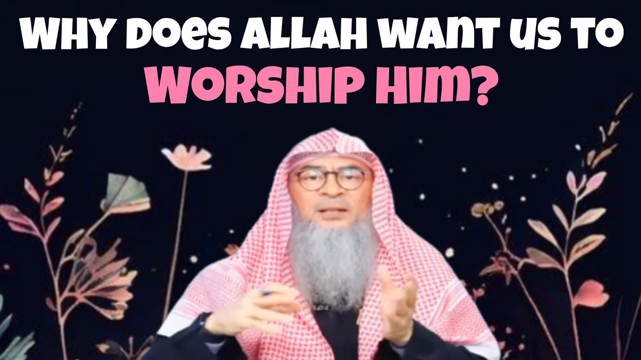 Why does Allah want us to worship Him? #Assim #assimalhakeem #assim assim al hakeem