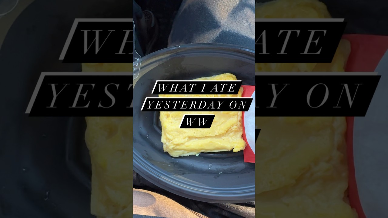 If you want the long form video. Subscribe and watch what I eat in a day on ww. #ww #wieiad