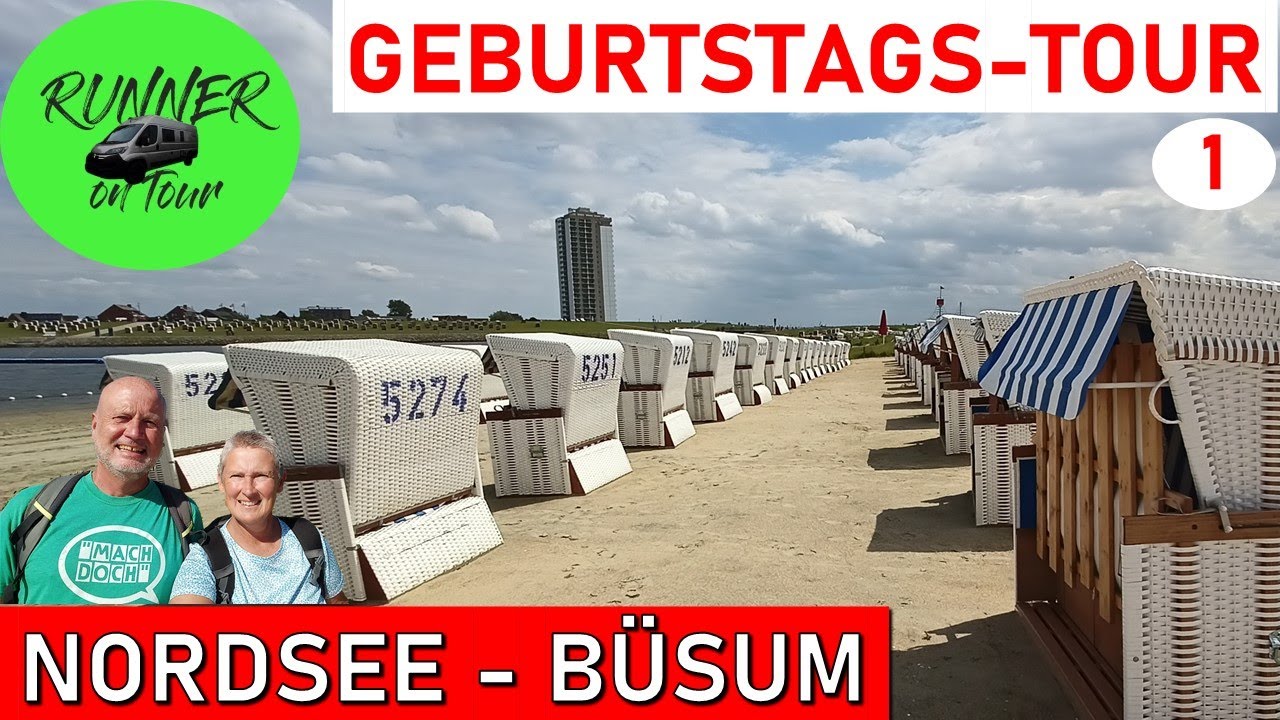 WOHNMOBIL-TOUR AN DIE NORDSEE | BÜSUM | CAMPING NORDSEE | KASTENWAGEN-TRIP NACH SCHLESWIG-HOLSTEIN