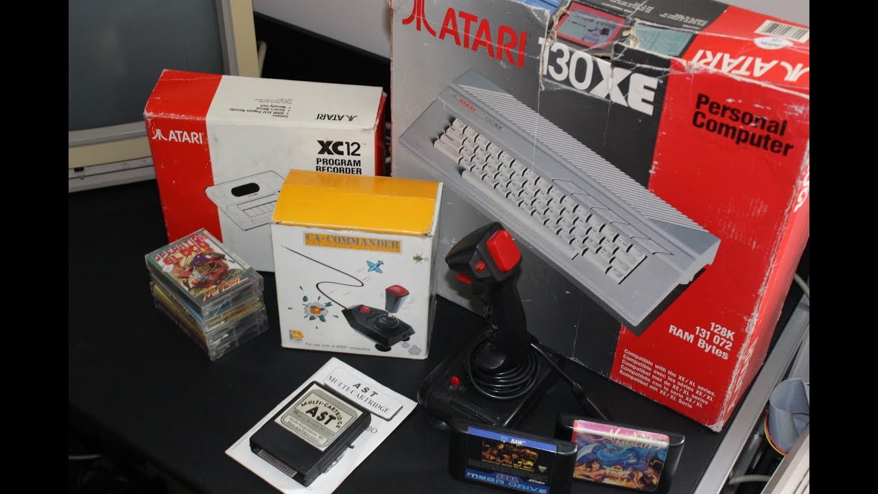 Kupiłem fajny zestaw Atari 130XE w boksach cz.2
