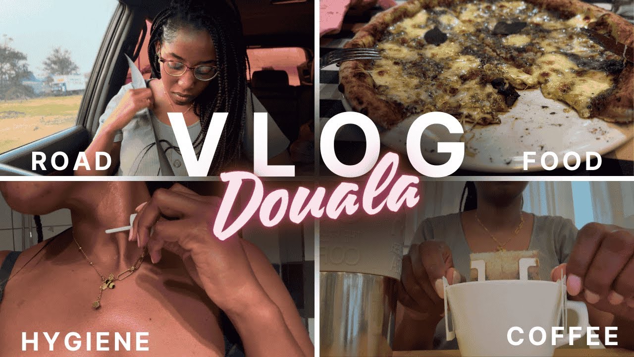 VLOG &Agrave; DOUALA - 7h de route ~ food ~ h&ocirc;tel  #cameroun