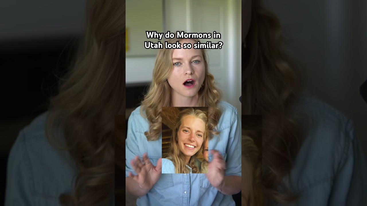 I have Mormon face. 🫠 #mormon #lds #utah