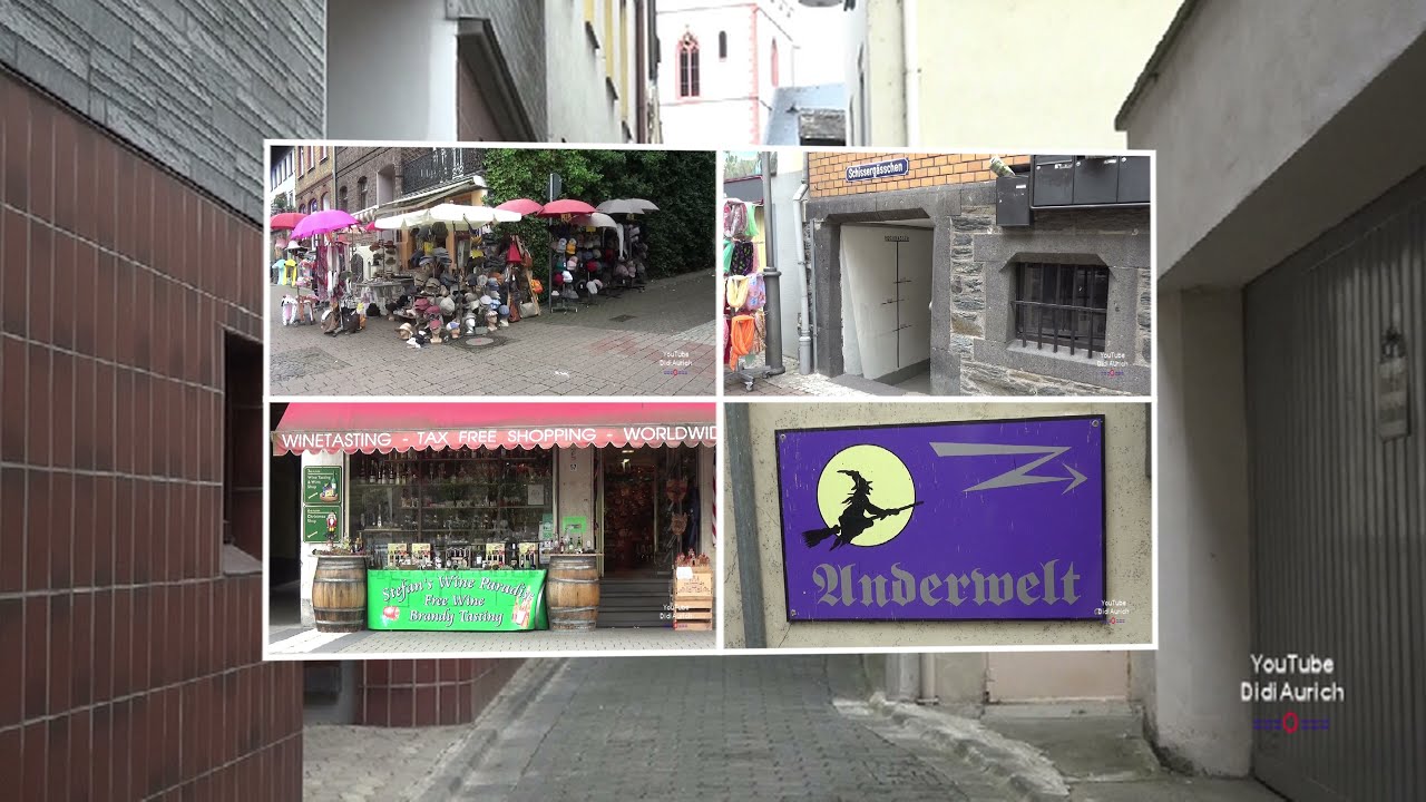 Sankt Goar am Rhein großer Stadtrundgang St. Goar Hunsrück-Mittelrheintal Rheinland-Pfalz
