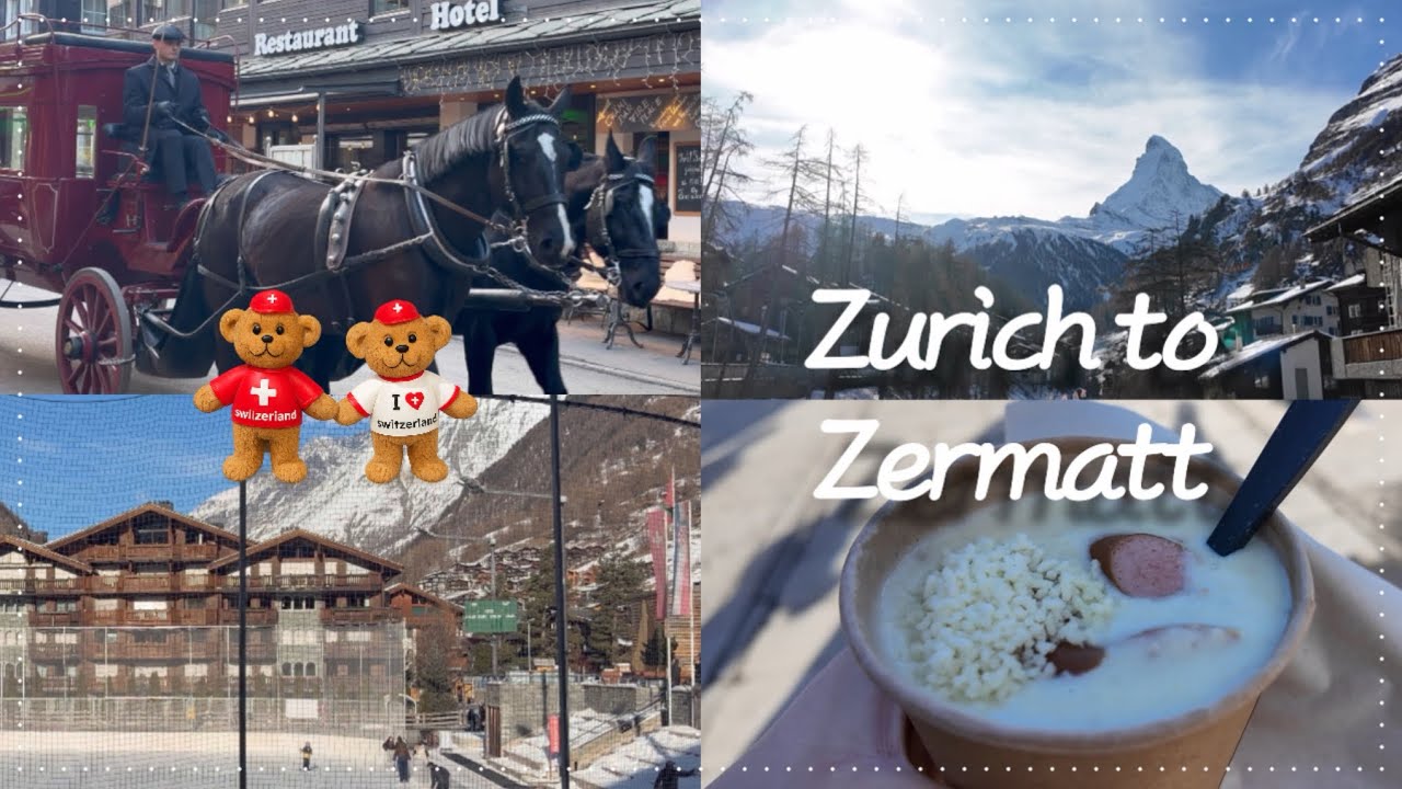🇨🇭스위스 여행기 ㅣ 24시간만에 체르마트 도착