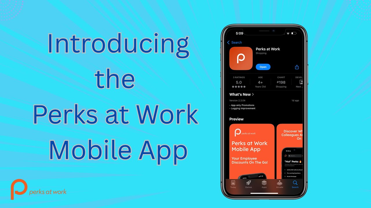 Introducing the Perks at Work Mobile app