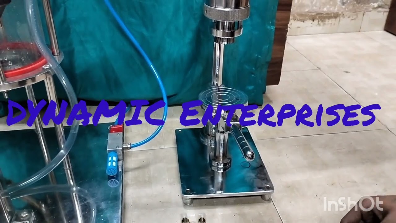 Perfume Filling and Crimping Machine Semi auto Perfume filling and crimping machine 