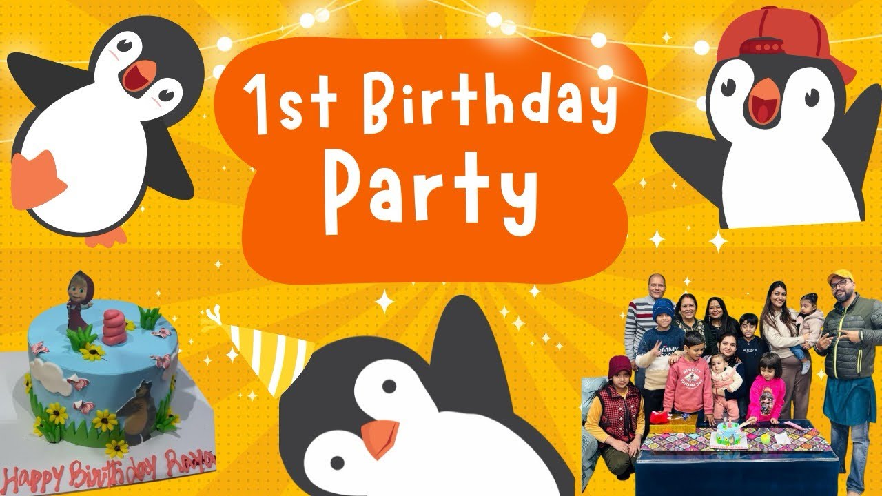 This is not a birthday party | 1st birthday | Cake cutting| games 