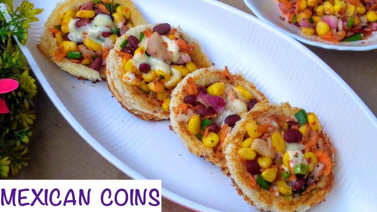 Mexican Coins Recipe | Healthy Starter | Snacks Recipe