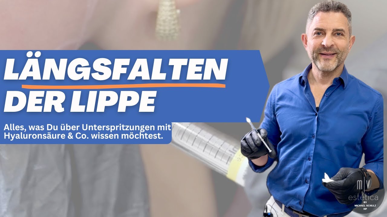 Lippenunterspritzung natürlich. Hilft auch gegen Barcodelines.