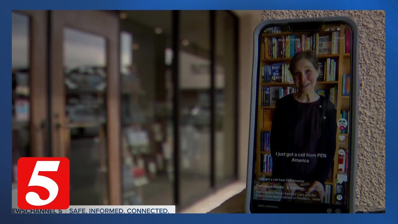 Local author says two of her books have been banned in a Florida school system