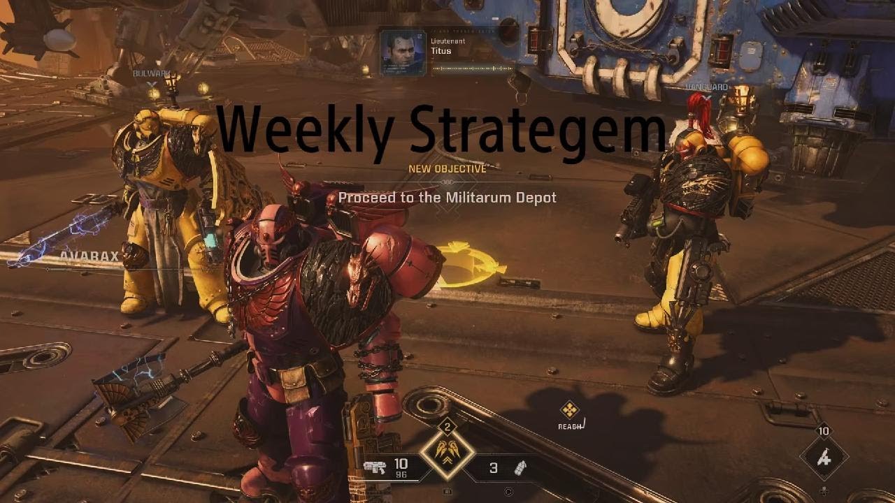 Weekly Strategem