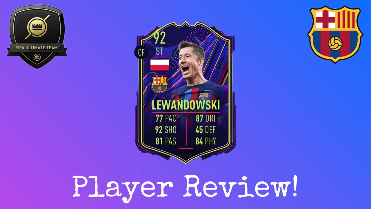 92 OTW Lewandowski Player Review | Fifa 23 Ultimate Team