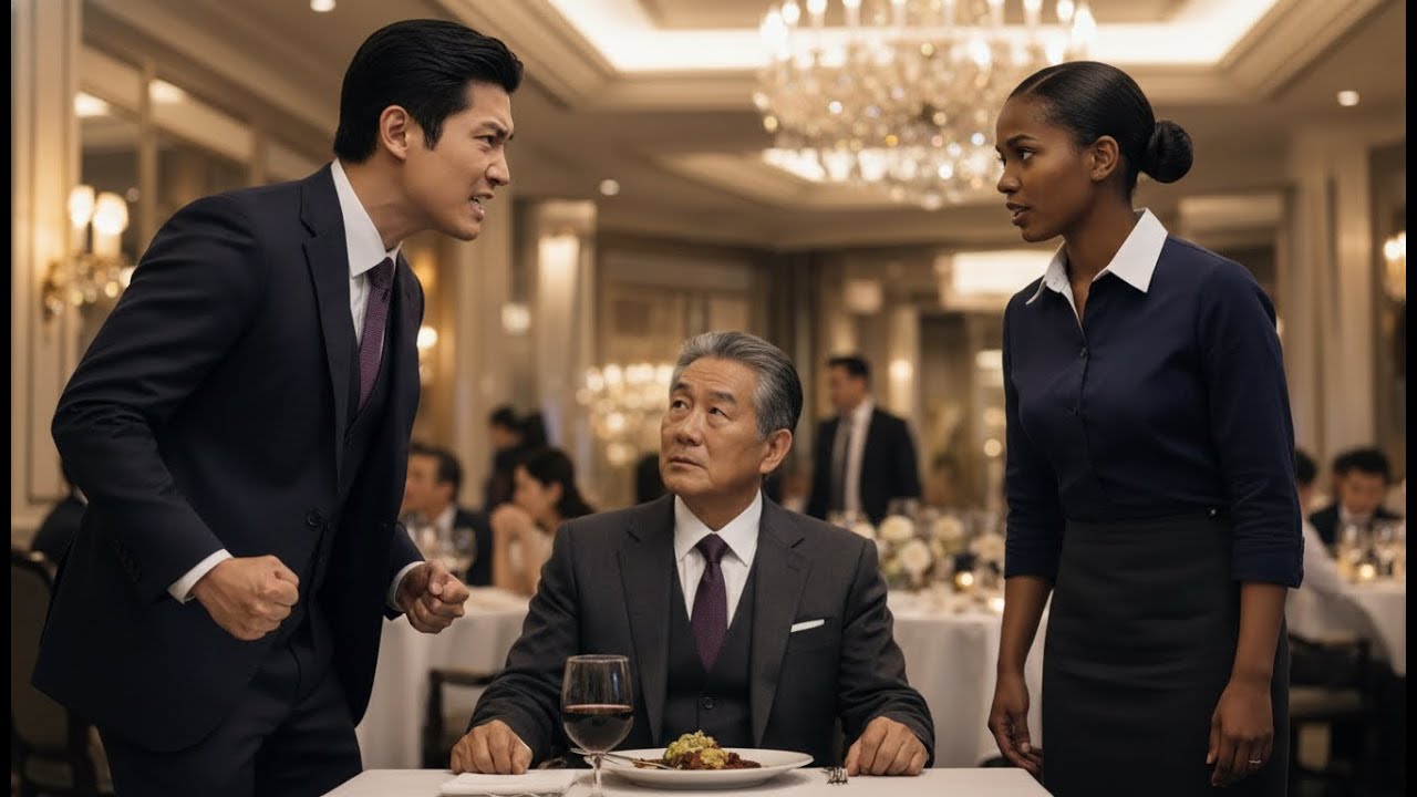 Black Waitress Greeted Korean Mafia Boss's Dad in Busan Dialect—Her Greeting Shocked Everyone..