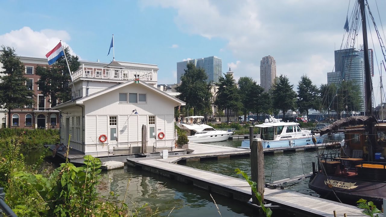 Summer Walk in Rotterdam 🌤️ | Centre | The Netherlands - 4K60