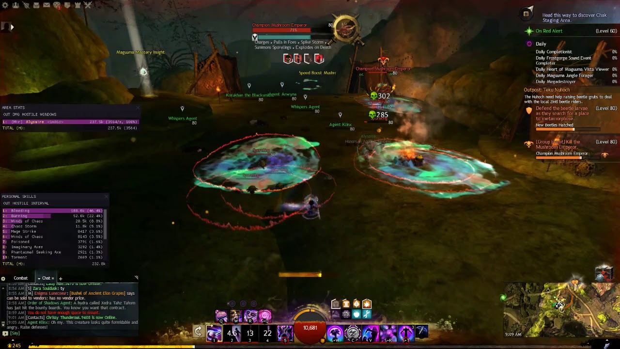 Champion Mushroom Emperor, Mirage solo kill