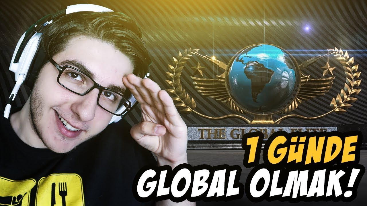 1 GÜNDE CS:GO’DA GLOBAL OLMAK!