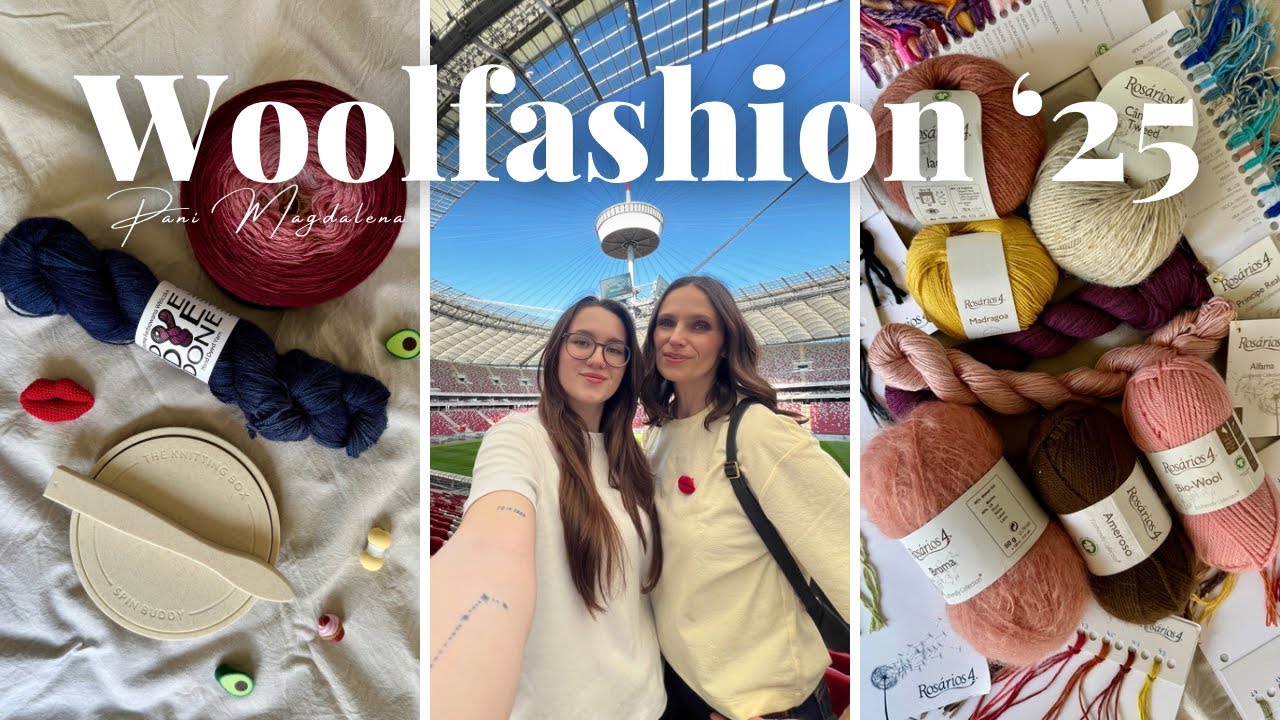 VLOG #68 | Co kupiłam i jak bylo na Woolfashion? Unboxing przesyłki od Rosarios4!