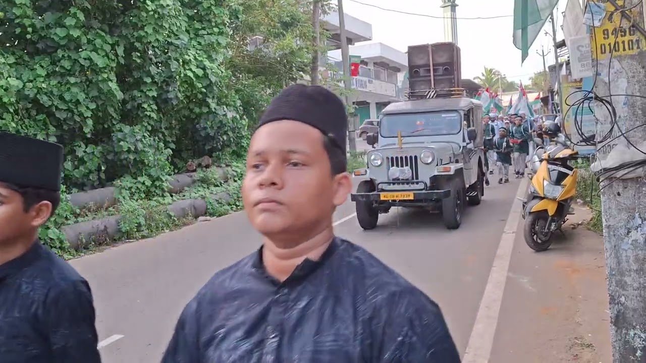 കേരള മുസ്ലിം ജമാഅത്ത് കൊടിഞ്ഞി മീലാദ് റാലി kodinhi kerala Muslim jamath meelad rally 