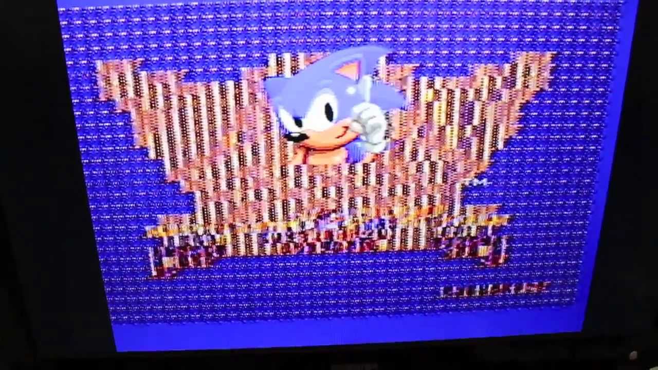 Sonic the Hedgehog глючит на плате разработчика Western Technologies Sega