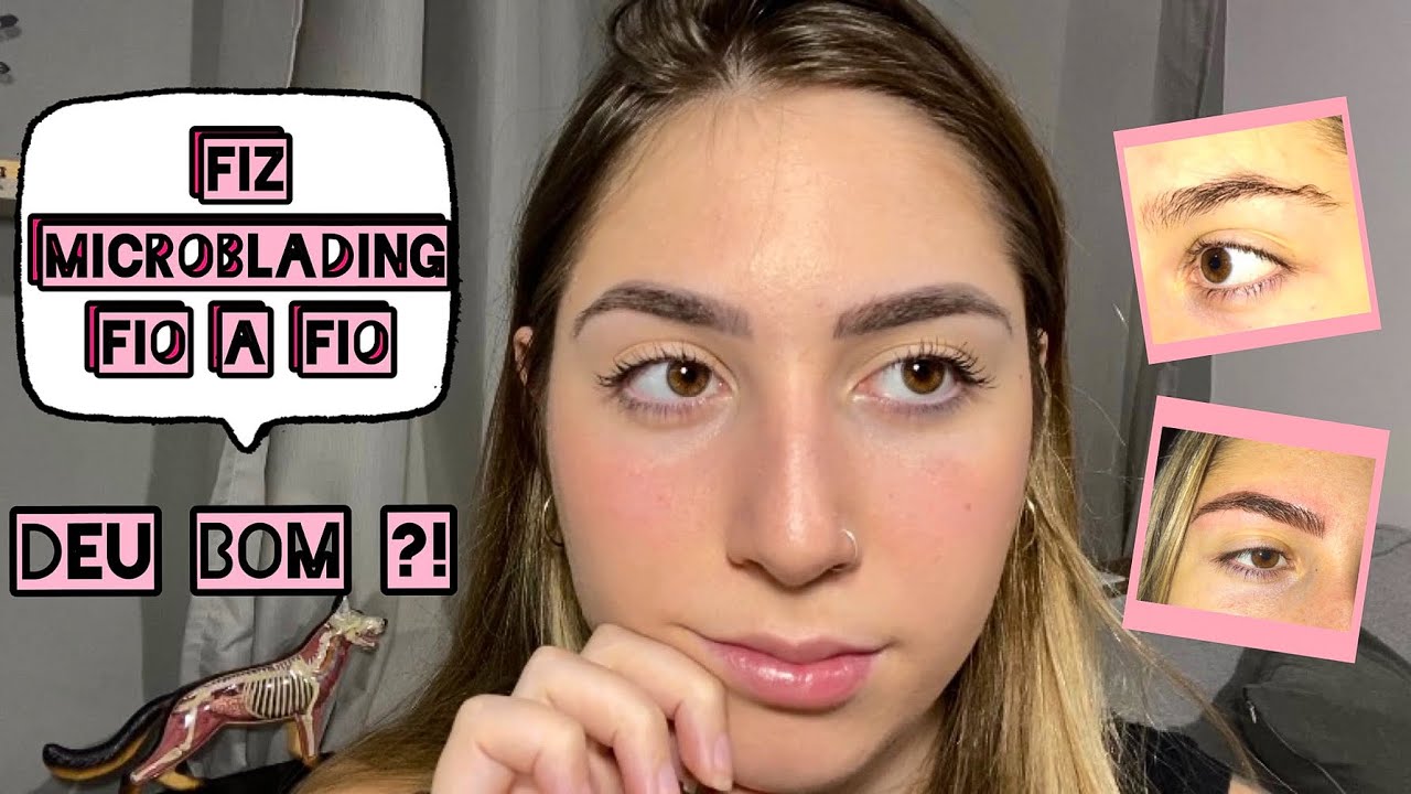 Micropigmentação na sobrancelha - Microblading fio a fio 2020!