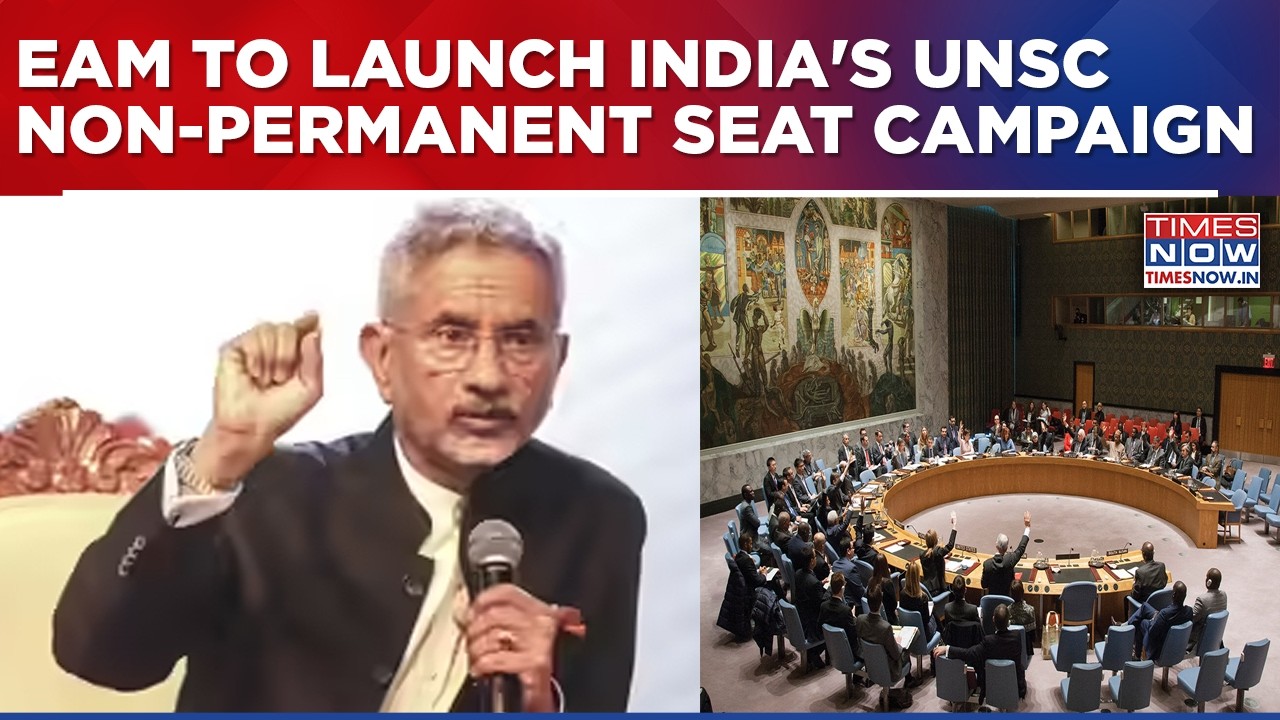 EAM S Jaishankar To Launch India's UNSC Non-Permanent Seat Campaign During US Visit