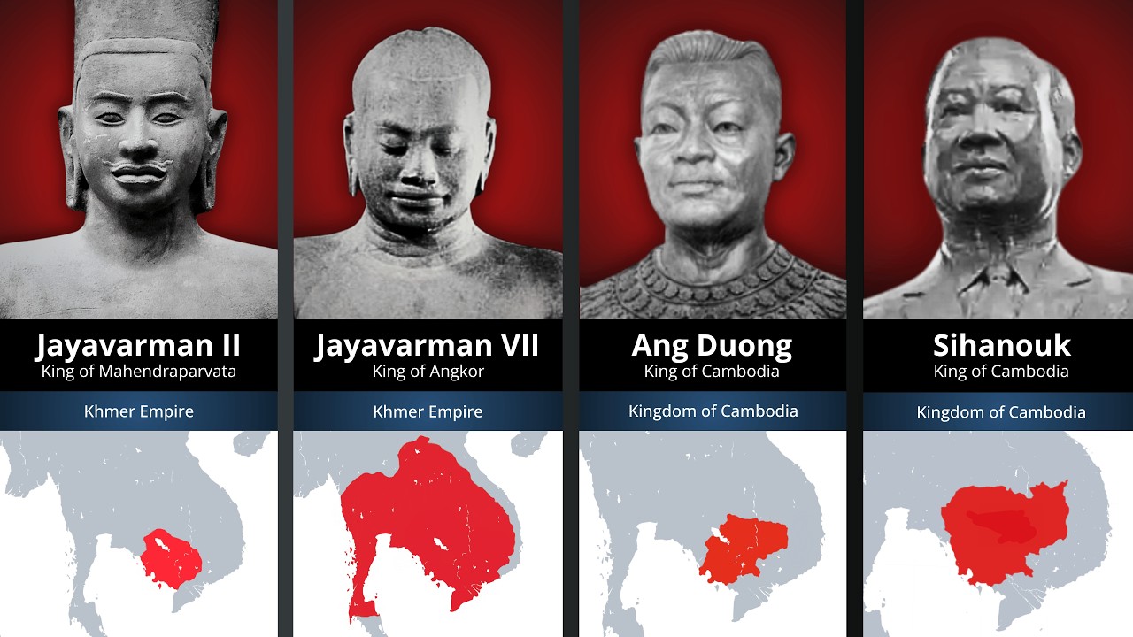 Cambodia: Timeline of Rulers and Events