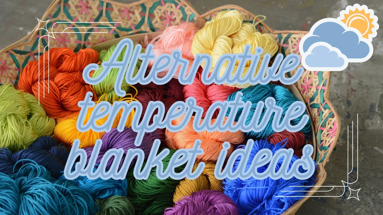 Crochet temperature blanket ideas- What they are and how you can make it yours!