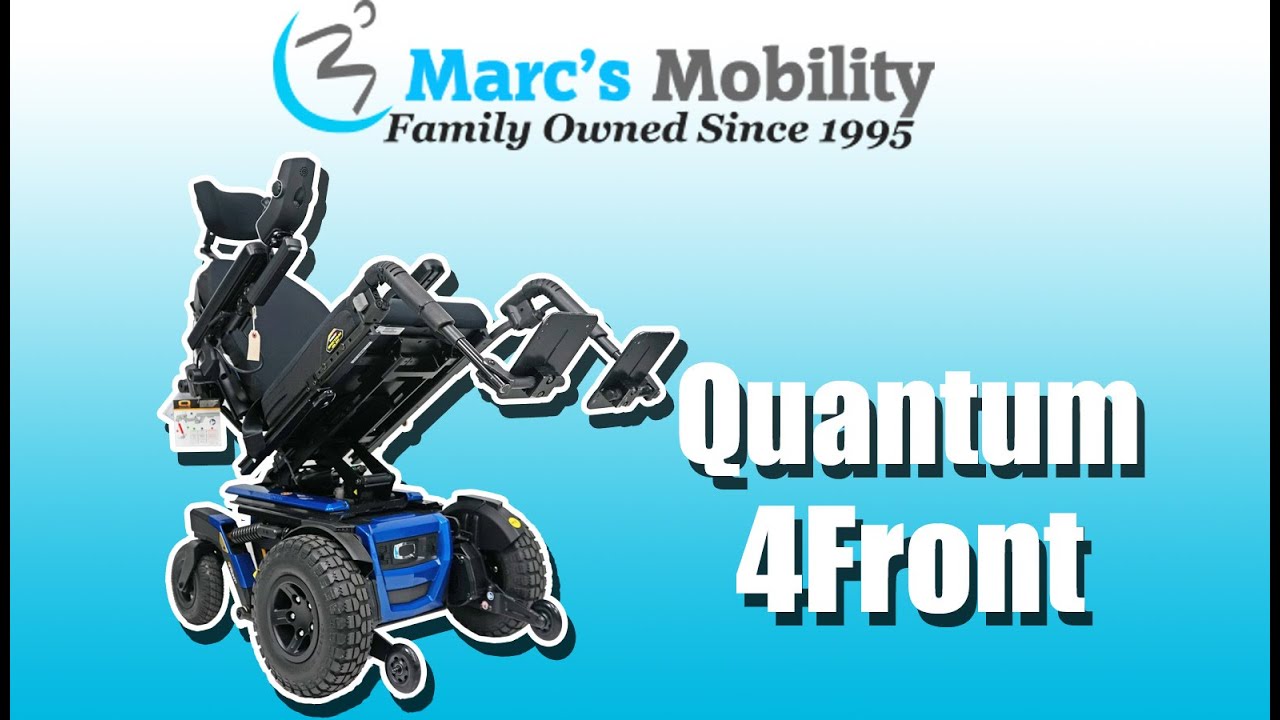Quantum 4Front - Front Wheel Drive unit with Off Road tires - Tilt & Recline # 4937