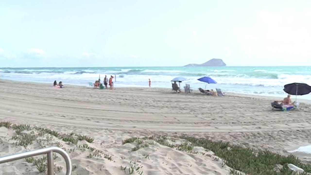 El Mar Menor recupera sus playas