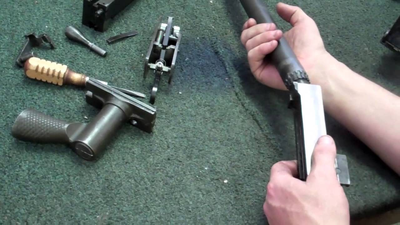 Разборка и сборка пулемета Browning 1919 (Gunworks)