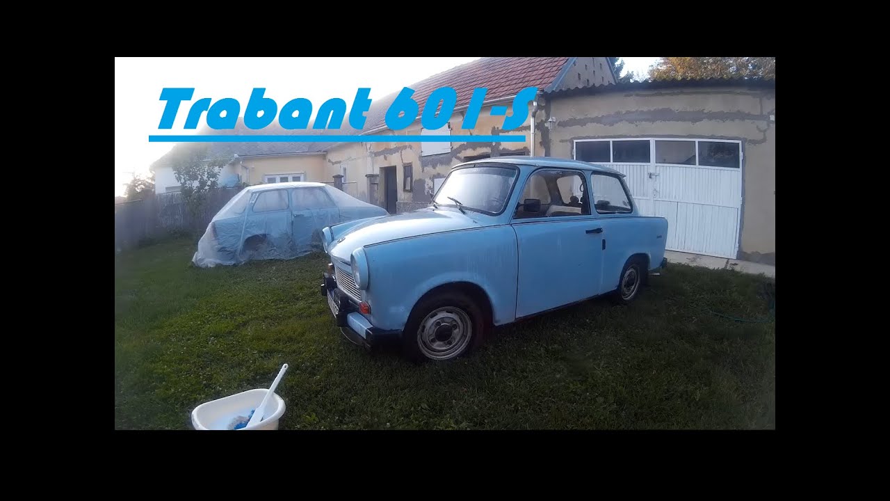 Trabant 601 s mosás [Trabiszerelős vlog] 1.rész!